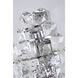 Canada 4 Light 7 inch Chrome Wall Sconce Wall Light